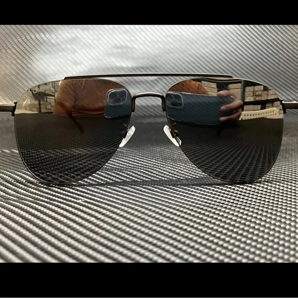 SAINT LAURENT SL 392 Wire 003 Black Aviator Unisex 57 mm Sunglasses Saint Laurent SL 392 Wire 003 Sunglasses – i2i Optometrists main image 4